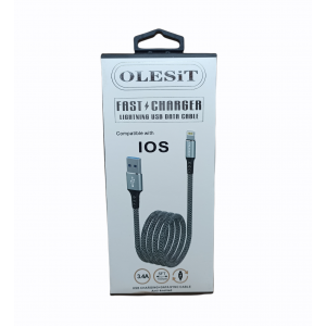 CABLE USB OLESIT IPHONE UNS-K165