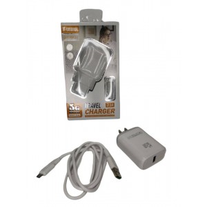 CABLE+CARGADOR TRAVEL CHARGER S100 
