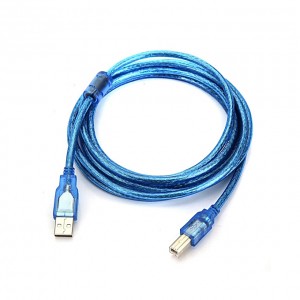 CABLE USB-B MINI 2.0 HIGH QUALITY 5MTS